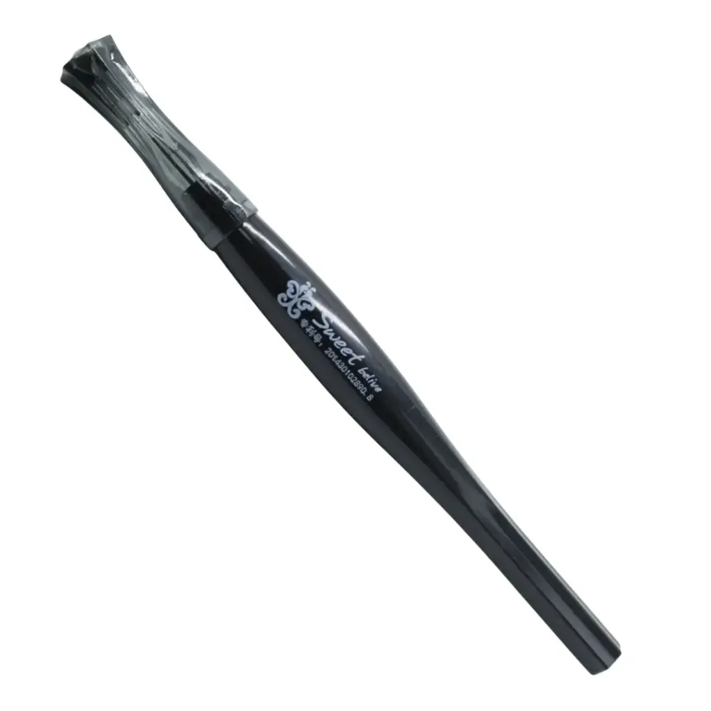 PLUMA GEL DIAMANTE FINO 0.5MM NEGRO