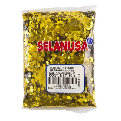 [7501228807776] DIAMANTINA MED AMARILLO 50GR SELANUSA 113