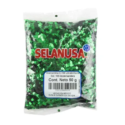 DIAMANTINA MED VERDE BANDERA 50GR SELANUSA 103