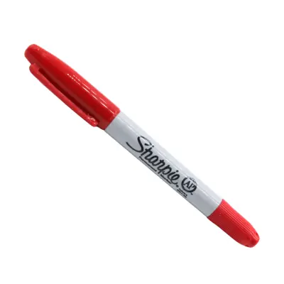 [5401178324335] MARCADOR PERMANENTE FINO DUO ROJO SHARPIE