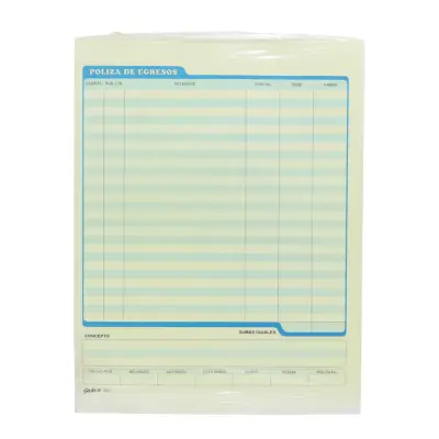 POLIZA DE EGRESOS 50H STRIKE ISI 005