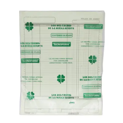 POLIZA DE DIARIO MANO 50H TECNO 102