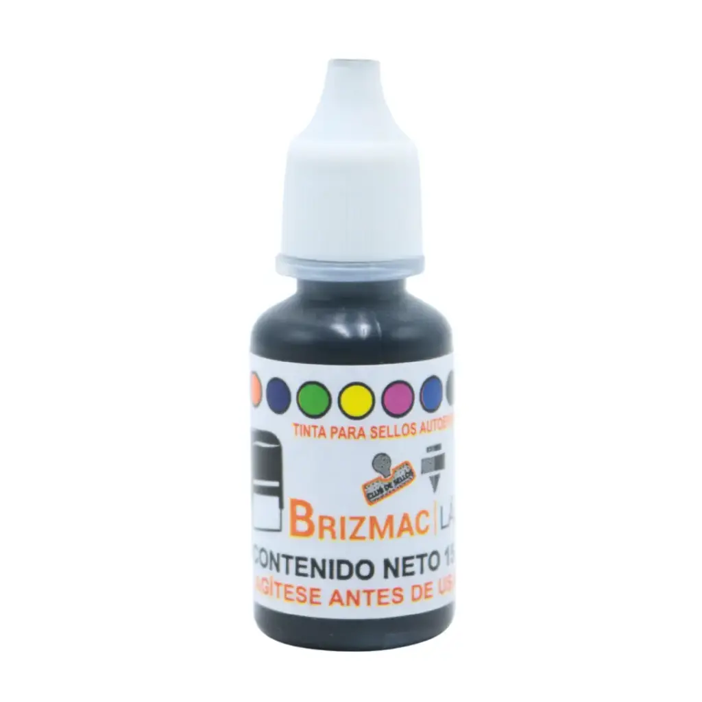 [7500311034396NE] TINTA CLUB SELLO NEGRO 15ML