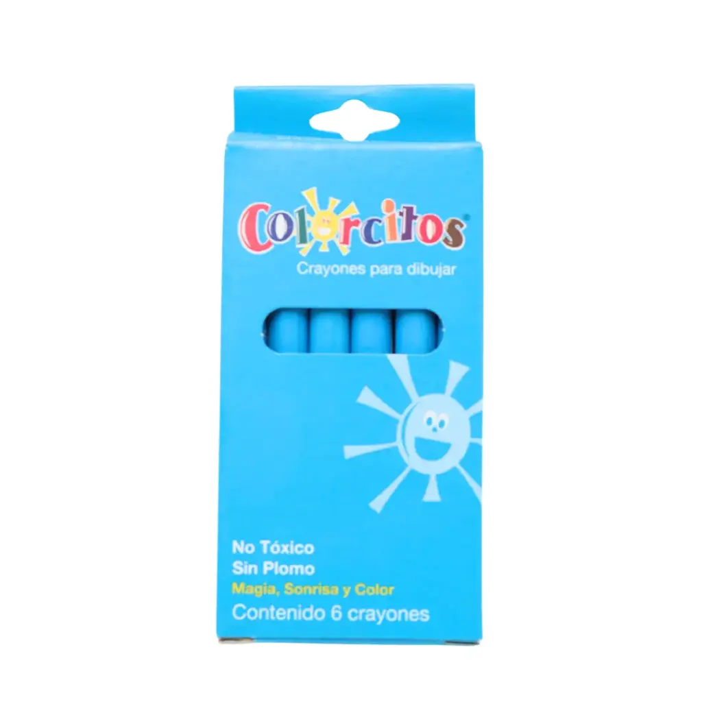 [7501130541645] CRAYONES DELGADOS C6 COLORCITOS