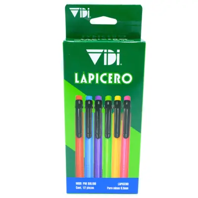 LAPICERO 0.5MM COLORES SOLIDOS PM SOLIDO VIDI