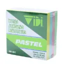 MEMOTIPS 3X3" PASTEL 400H VIDI CUB2