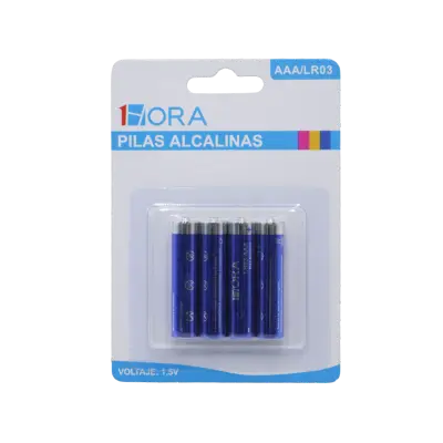 BATERIA ALCALINAS AAA BL4 LR03
