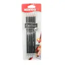 LAPIZ 2HB NEGRO C5 KORES BLISTER