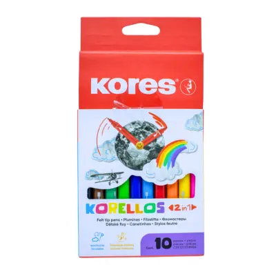[9023800290212] PLUMINES DOBLE PUNTA C10 KORELLOS KORES 29021
