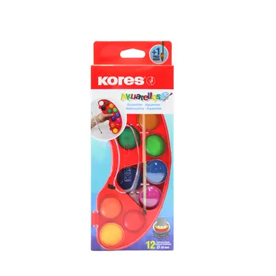 ACUARELA C12 KORES GDE 30102 BLISTER