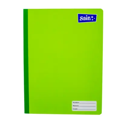 [7666572080142] CUADERNO COSIDO PROF DR 100H SAIRA