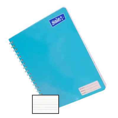 [6911922023456] CUADERNO PROF DOBLE ESPIRAL RY 100H SAIRA