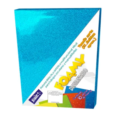 [6922052720160] FOMIX CARTA DIAMANTADO (AZUL PASTEL G16)