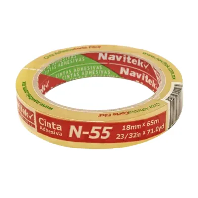 CINTA TRANSPARENTE 18X65 NAVITEK N-55