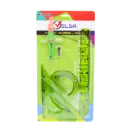 JUEGO GEOMETRICO FLEXIBLE COMPAS PLASTICO VELSA