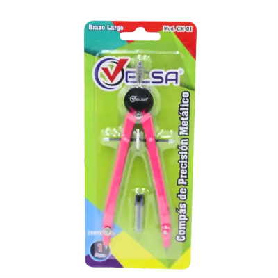 COMPAS METAL BRAZO LARGO PRESICION VELSA CM-01