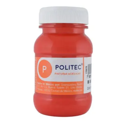 PINTURA ACRILICA POLITEC 100 ML