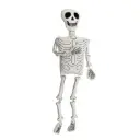 RB PELUCHE ESQUELETO BLANCO