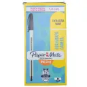 PAQ PLUMA PAPERMATE KILOMETRICO NEGRO C12