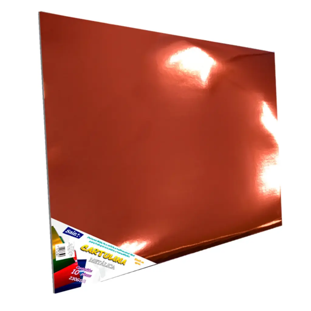 CARTULINA METALICA ROSE GOLD 50X65