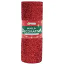 NAVI ROLLO TELA BRILLANTE 24CM X 5Y ROJO R133504-2