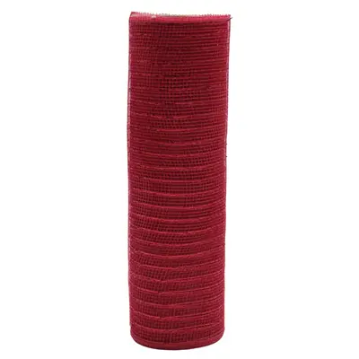 NAVI MALLA PLASTICA DEC. RAYADA 26.5CM 10Y ROJO R601201-1