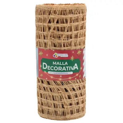 [7777601214015] NAVI MALLA RAFIA 26CMX10Y NATURAL R601214-1