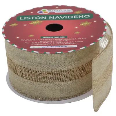 [7777102308008] LISTON MALLA TAFETA 6.3CMX10Y R102308