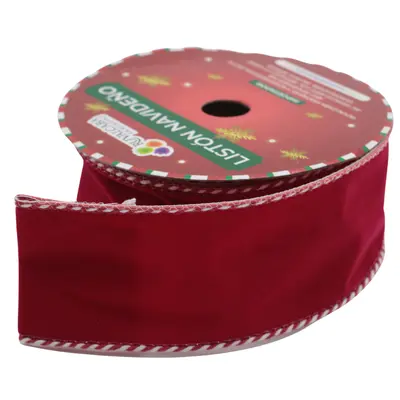 [7777102505018] LISTON N TERCIOPELO CORDON R 6.3CMX10Y R102505-1