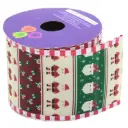 ROLLO LISTON TRICOLOR 6.3CM X 10Y R133008