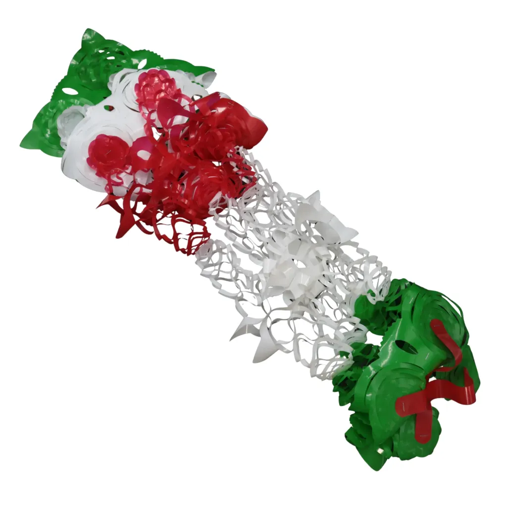 PATRIO GUIA PLASTICO 4 CORTES TRICOLOR