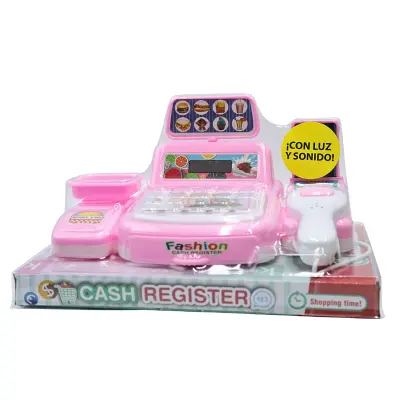 JUGUETE CAJA REGISTRADORA CON LUZ Y SONIDO SHOGUN