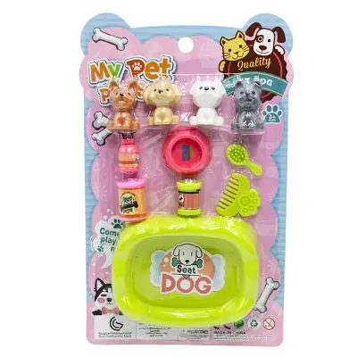 JUGUETE MASCOTA CON ACCESORIOS SHOGUN