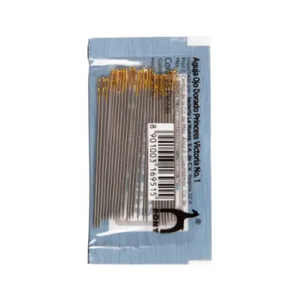 [IMPAGU353] AGUJA COSER A MANO OJO DORADO #3 PRINCESS VICTORIA C25