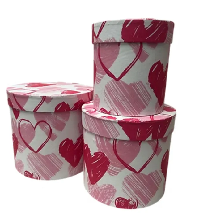 [MA2901] RB CAJA RED HEARTS IN CYLINDER GIFTPOP (MOD. 1)