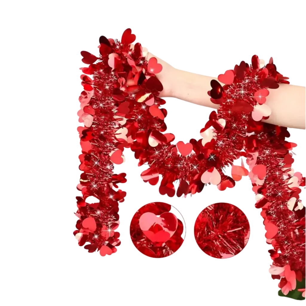 [SH25092124839421404] 14FEB GUIRNALDA CORAZÓN ROJO 1M