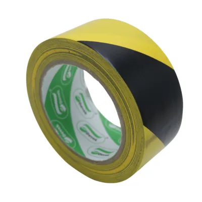 [PDE106] CINTA DELIMITADORA 48X50 AMARILLO/NEGRO DEVEK