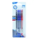 PAQ BOLIGRAFO GEL SURTIDO 0.5MM C4 DELI 6600S-MT