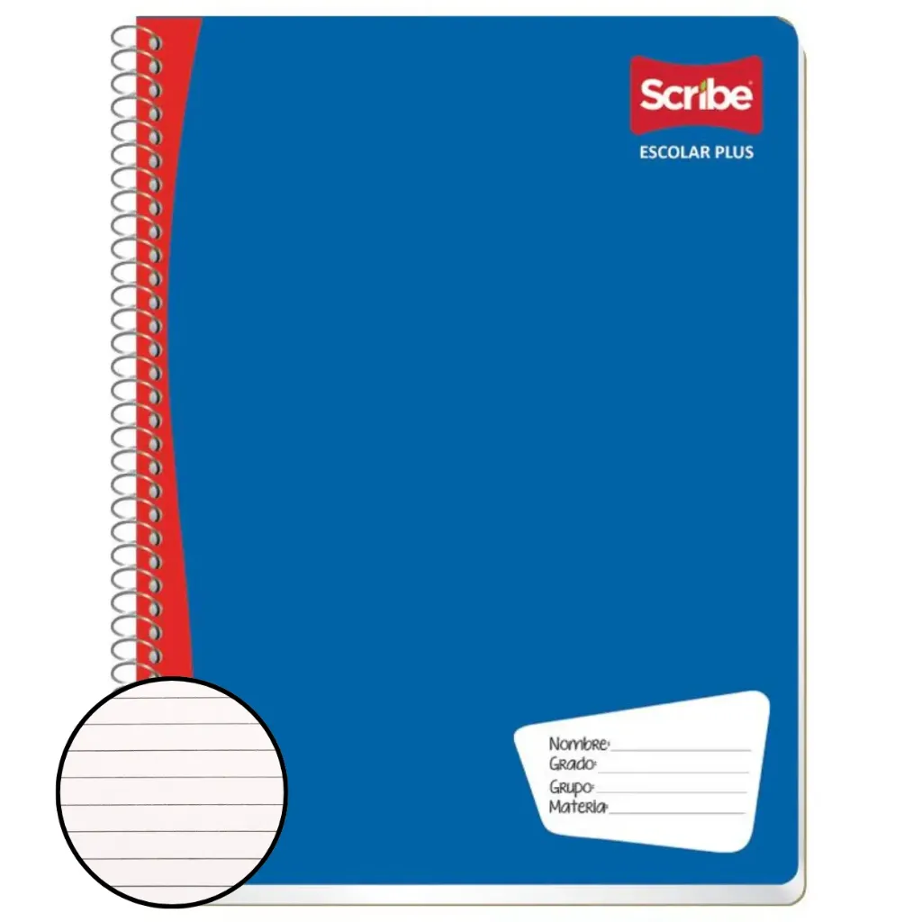 [7506129430801] CUADERNO PROF RAYA 100H PLUS SCRIBE