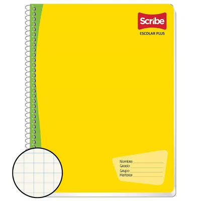 [7506129430863] CUADERNO PROF C7 SCRIBE 100H PLUS 7973