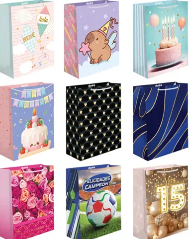 [7501091825051] BOLSA DE  REGALO COMBINADO MINI DIPAK C/10