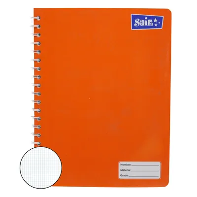 CAJA CUADERNO PROF DOBLE ESPIRAL C7 100H SAIRA C/48