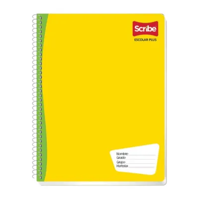[7506129449216] CUADERNO PROF DR 100H SCRIBE PLUS