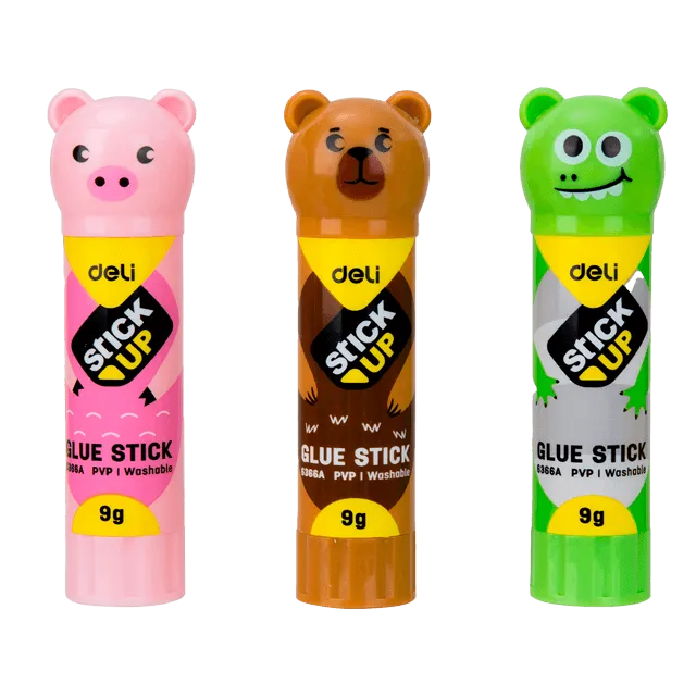 [6935205356932] LAPIZ ADHESIVO 9GR ANIMALES DELI 6366A