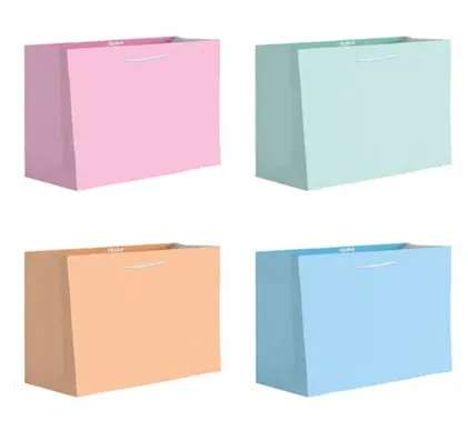BOLSA REGALO COLORES MODERNOS  C10 DIPAK (CHICA)
