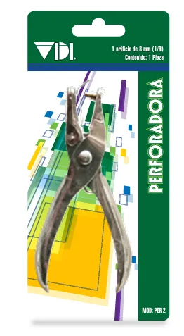 PERFORADORA 1 ORIFICIO VIDI  1/8"