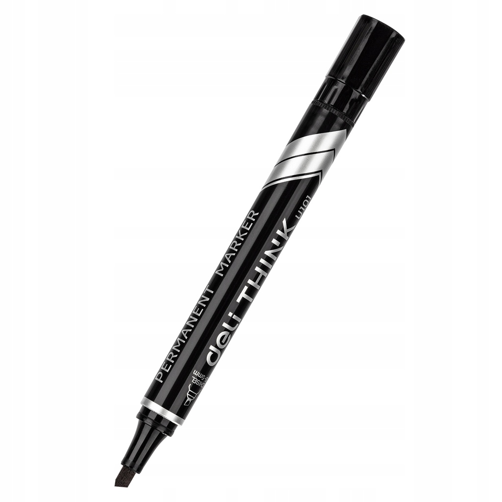 [6921734940995] MARCADOR PERMANENTE PUNTA CINCEL NEGRO PZA DELI U101