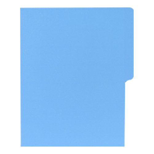 [09987] CARPETA CARTA FLUO AZUL CLARO BITONO