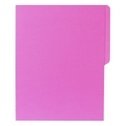 [01052] CARPETA CARTA FLUO ROSA BITONO