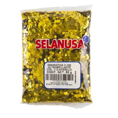 [D113C40] DIAMANTINA MED AMARILLO 50GR  SELANUSA 113 C40
